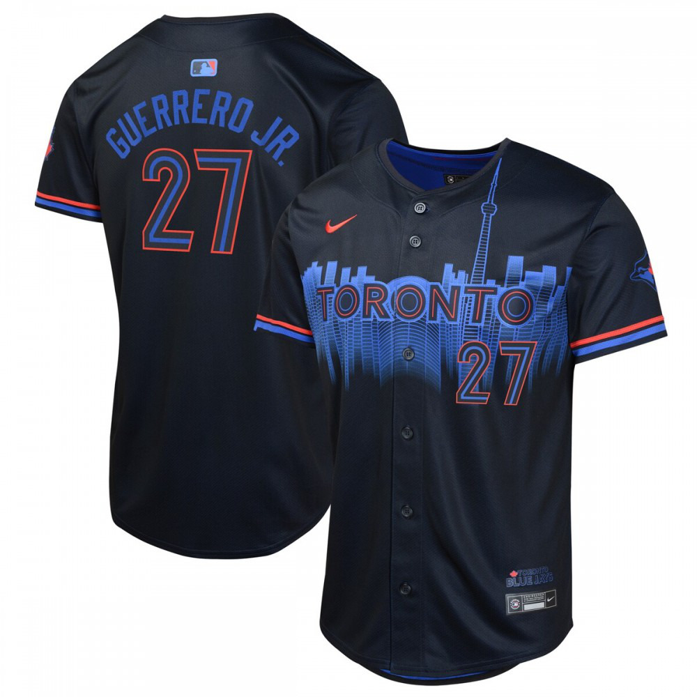 Vladimir Guerrero Toronto Blue Jays Youth 2024 City Connect Limited Player Jersey - Navy-Pro Kit Vault | Brand New 26/27 Sports Jerseys